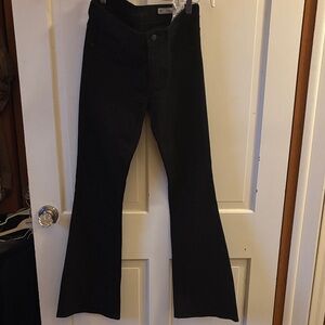 Zara Women's Black Flared Jeans